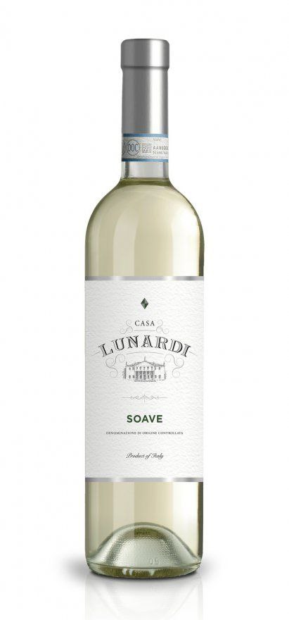 Вино Casa Lunardi Soave DOC біл сух 12% 0,75л